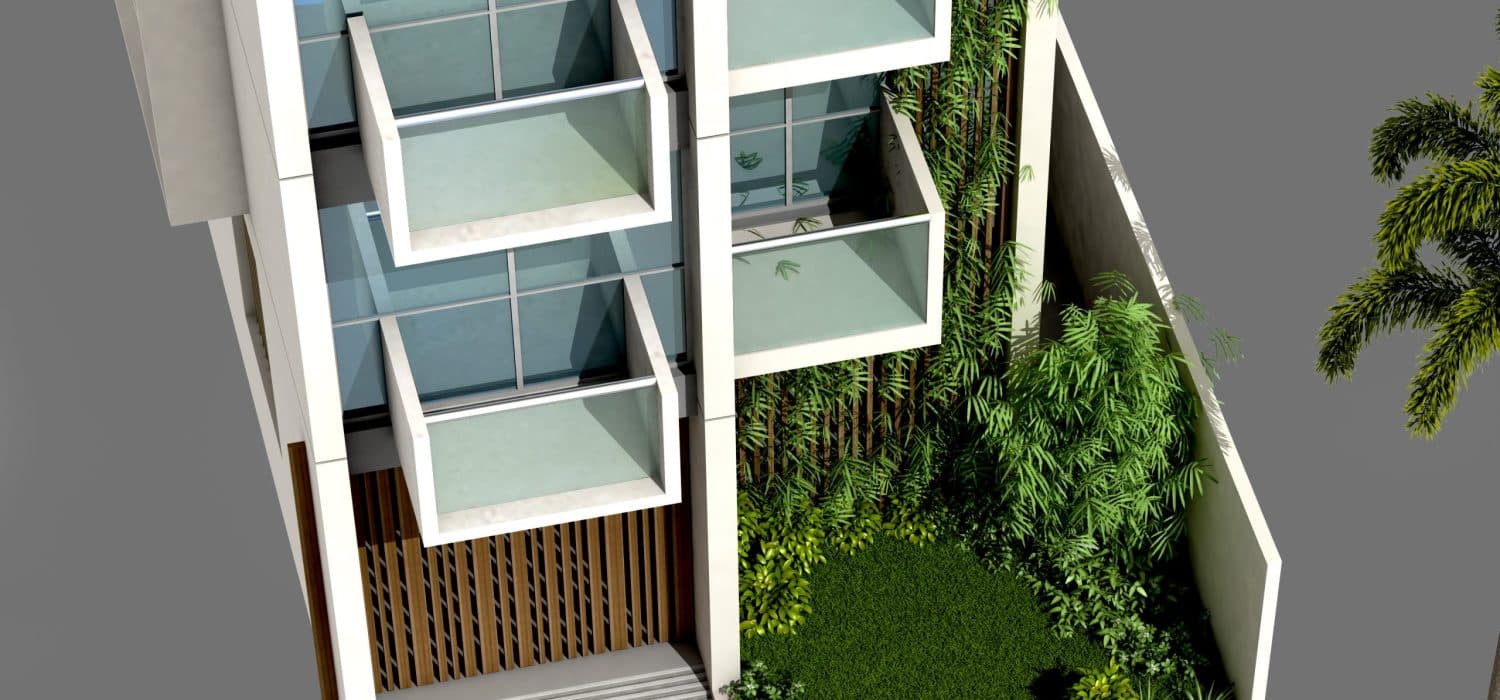 Prominent Fen Breez, Balcony